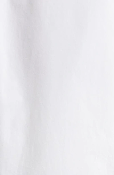 Shop Helmut Lang Oversize Poplin Button-up Shirt In White/fuchsia