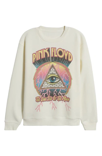 Shop Vinyl Icons Pink Floyd Graphic Sweatshirt In Marshmallow