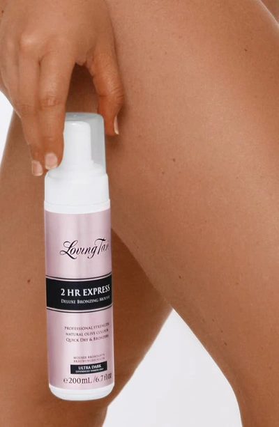 Loving Tan 2 Hour Express Deluxe Bronzing Mousse In Ultra Dark