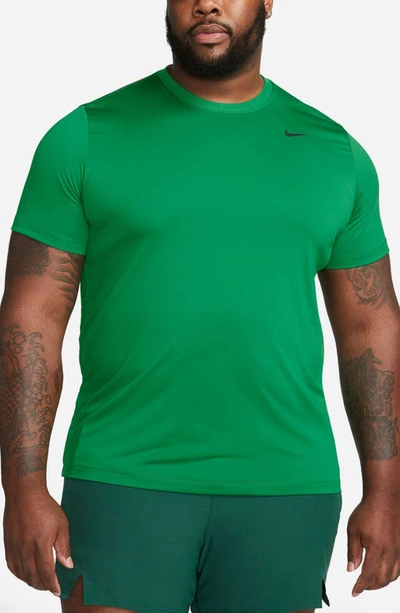 Shop Nike Dri-fit Legend T-shirt In Pine Green/ Black