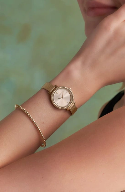 Shop Olivia Burton Bead Watch, 30mm In Gold