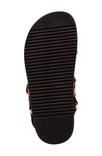 Steve Madden Mona Sandal In Black Multi