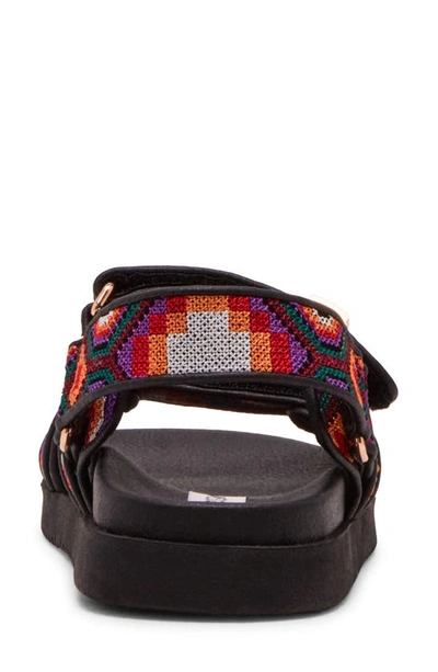 Shop Steve Madden Mona Sandal In Black Multi