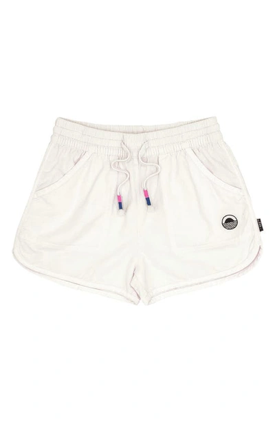 Shop Feather 4 Arrow Daisy Cotton Corduroy Shorts In White