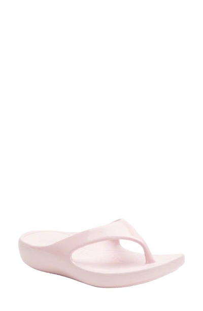 Shop Alegria By Pg Lite Ode Flip Flop In Pink Gloss