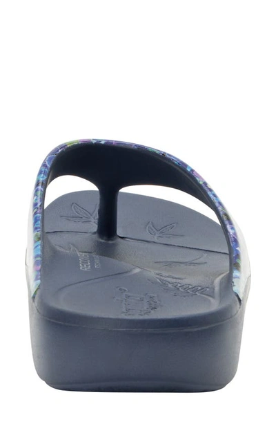 Alegria By Pg Lite Alegrai Ode Flip Flop In Poppy Pop Blue
