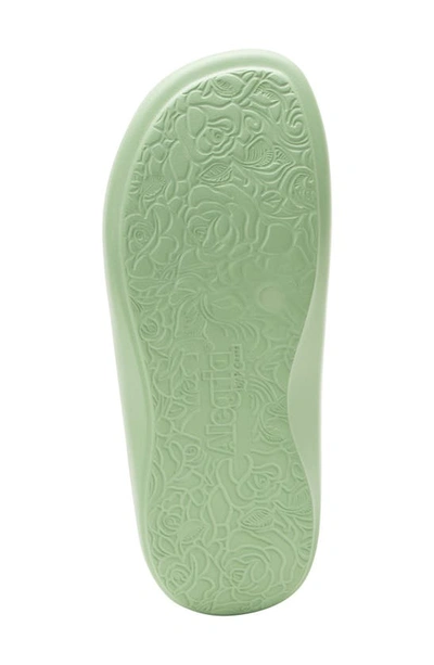 Shop Alegria By Pg Lite Ode Flip Flop In Mint Gloss