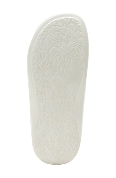 Shop Alegria By Pg Lite Ode Flip Flop In White Gloss