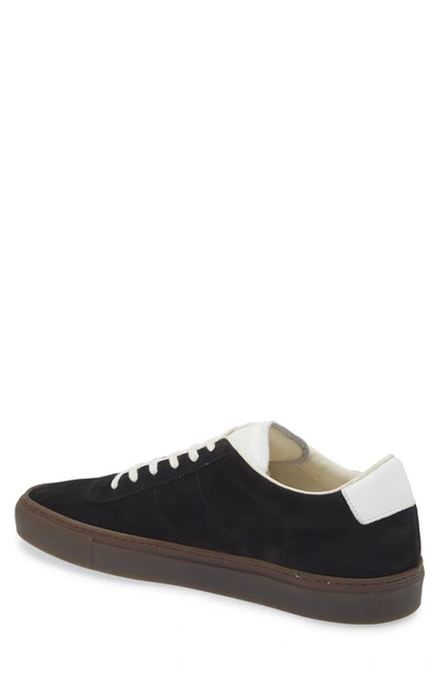 Common Projects Round Head Lace-up Flat Casual Sneakers In 7547 Black