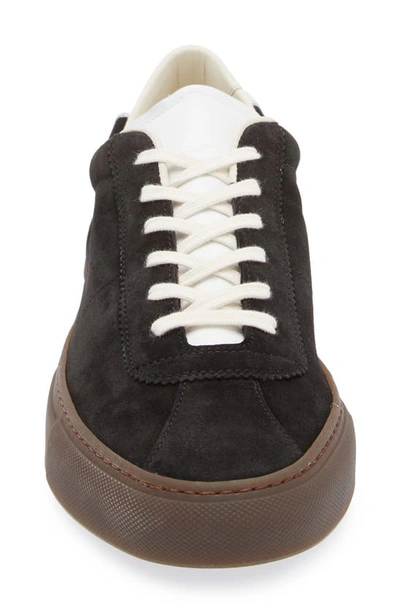 Common Projects Round Head Lace-up Flat Casual Sneakers In 7547 Black
