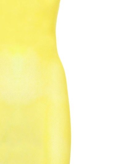 Shop Acne Studios Acne Dresses In Acid Yellow