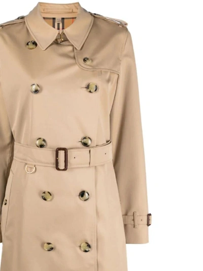 Shop Burberry Jackets In Honey