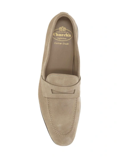 Shop Church's Flat Shoes In Desert