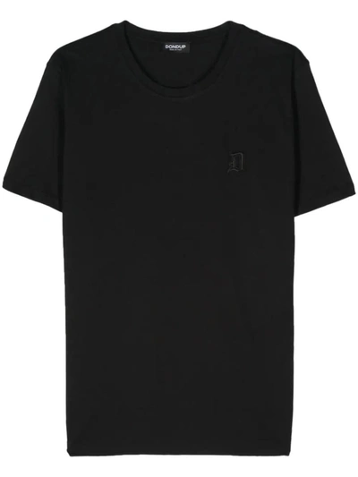 Shop Dondup T-shirts And Polos In Black