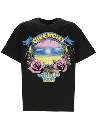 Shop Givenchy T-shirts And Polos In Black