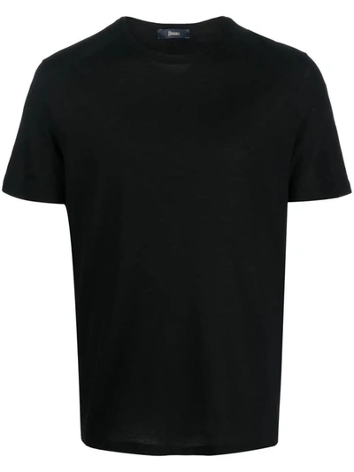 Shop Herno T-shirts And Polos In Black