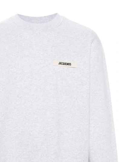 Shop Jacquemus Sweaters In Grey