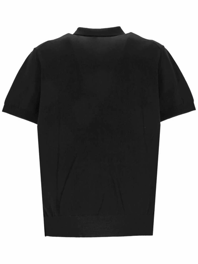 Shop K-way T-shirts And Polos In Black Pure