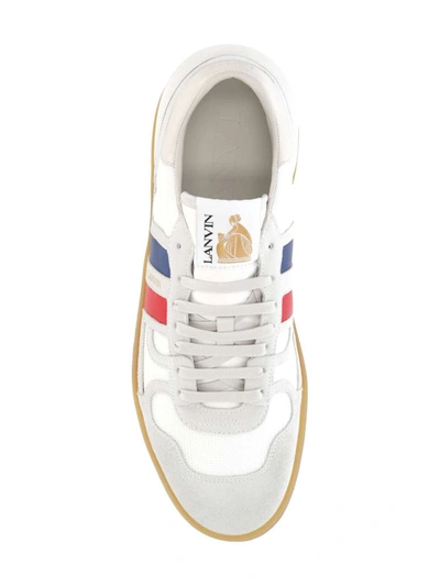 Shop Lanvin Sneakers In White/multicolour