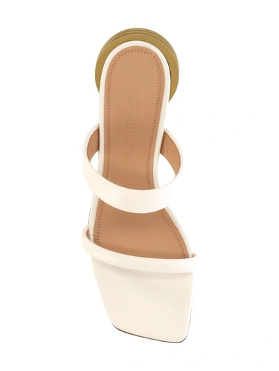 Off-white Off White Sandals In Beige