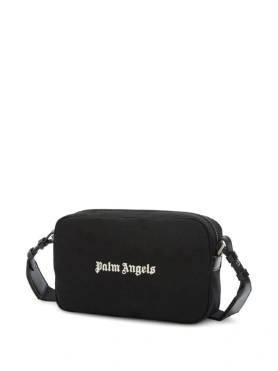Shop Palm Angels Bags In Black Whit