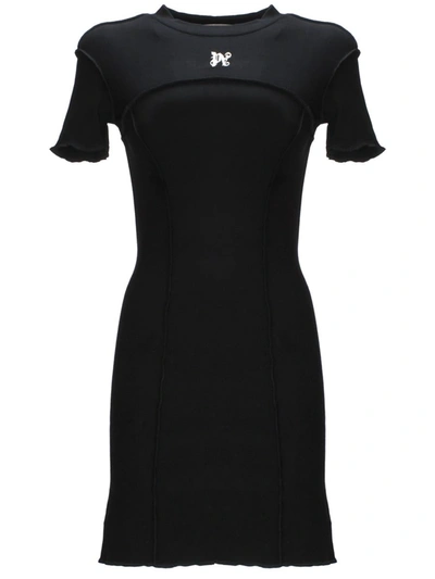 Shop Palm Angels Dresses In Black Off