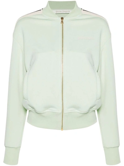 Shop Palm Angels Jackets In Mint Off