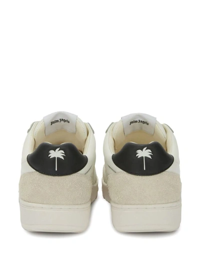 Shop Palm Angels Sneakers In White Whit