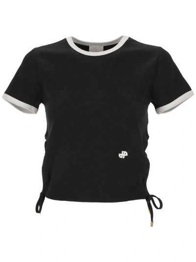 Shop Patou T-shirts And Polos In Black