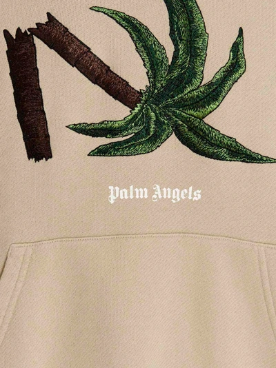 Shop Palm Angels 'broken Palm' Hoodie