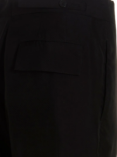 Sapio 'straight Leg' Woven Trousers With Belt Loops