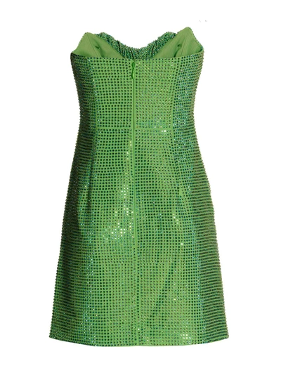 Shop Roland Mouret 'strapless Diamante' Short Dress