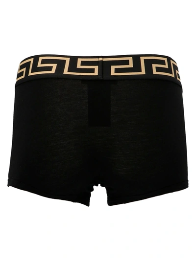 Shop Versace 2-pack Low-waisted Boxers Underwear, Body Black