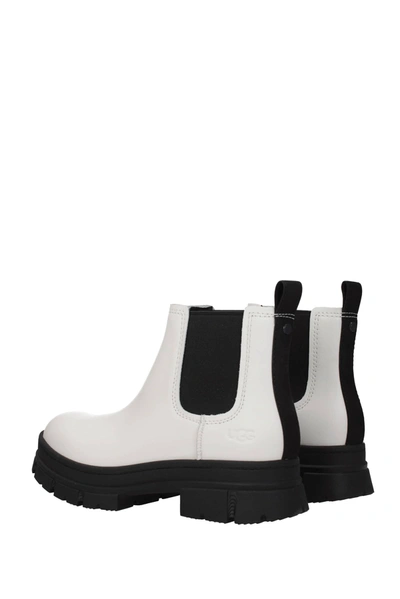 Shop Ugg Ankle Boots Waterproof Leather White Off White