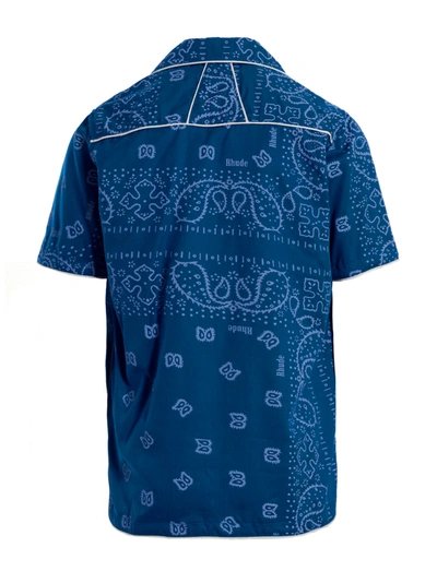 Shop Rhude Bandana Print Shirt