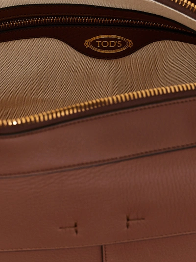 Shop Tod's Bauletto Hand Bags Brown