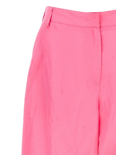 Shop Msgm Carrot Pants Pink