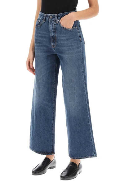 Shop Totême Cropped Flare Jeans