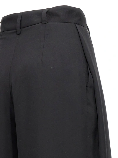 Monot Pleated Roll-hem Wide-leg Pants