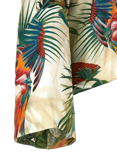 Shop Roberto Cavalli Jungle Shirt, Blouse Multicolor