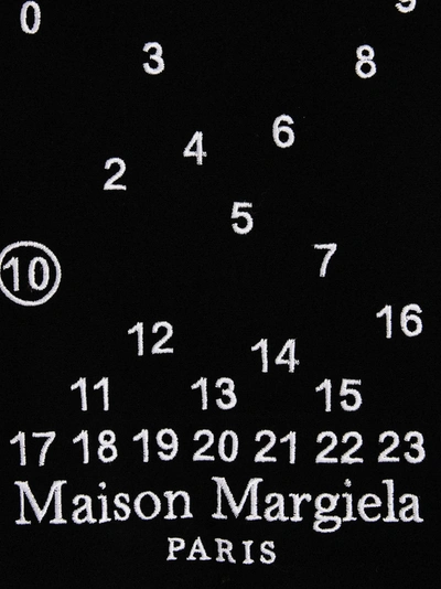 Shop Maison Margiela Logo Embroidery T-shirt Black