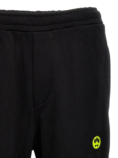 Shop Barrow Logo Joggers Pants Black