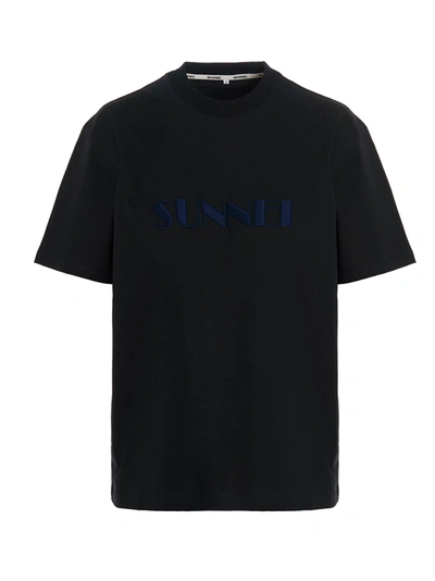 Shop Sunnei Logo T-shirt