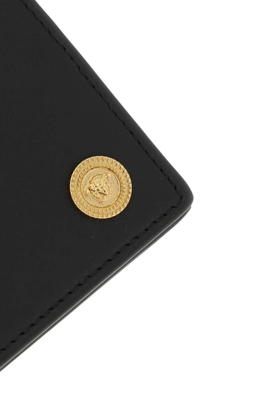 Shop Versace Medusa Biggie Bi Fold Wallet