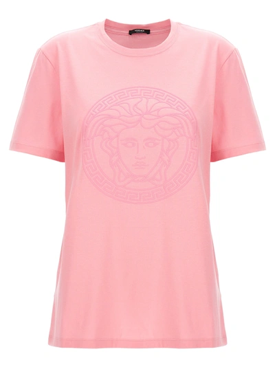 Shop Versace Medusa T-shirt Pink