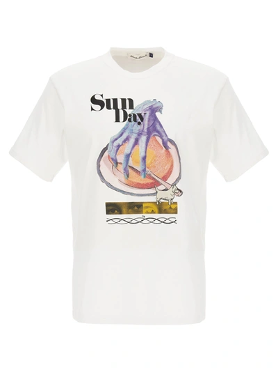 Shop Undercover Printed T-shirt White