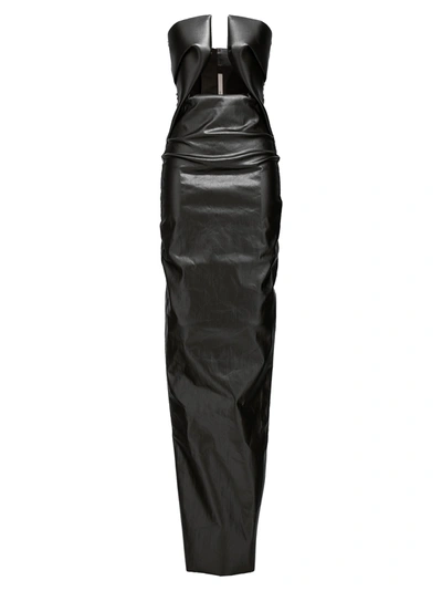 Shop Rick Owens Prong Gown Dresses Black