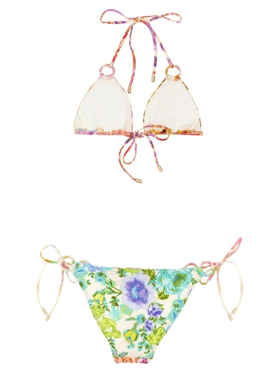 Shop Zimmermann Raymond Ring Tie Beachwear Multicolor