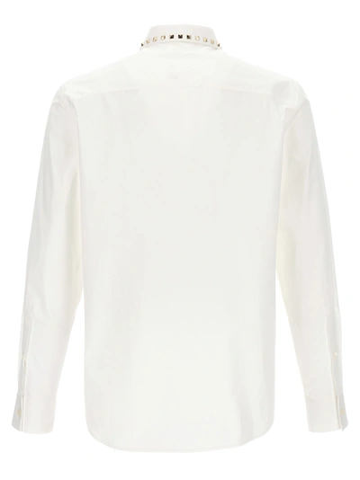 Shop Valentino Rockstud Untitled Shirt, Blouse White