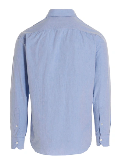 Shop Salvatore Piccolo Rounded Collar Shirt